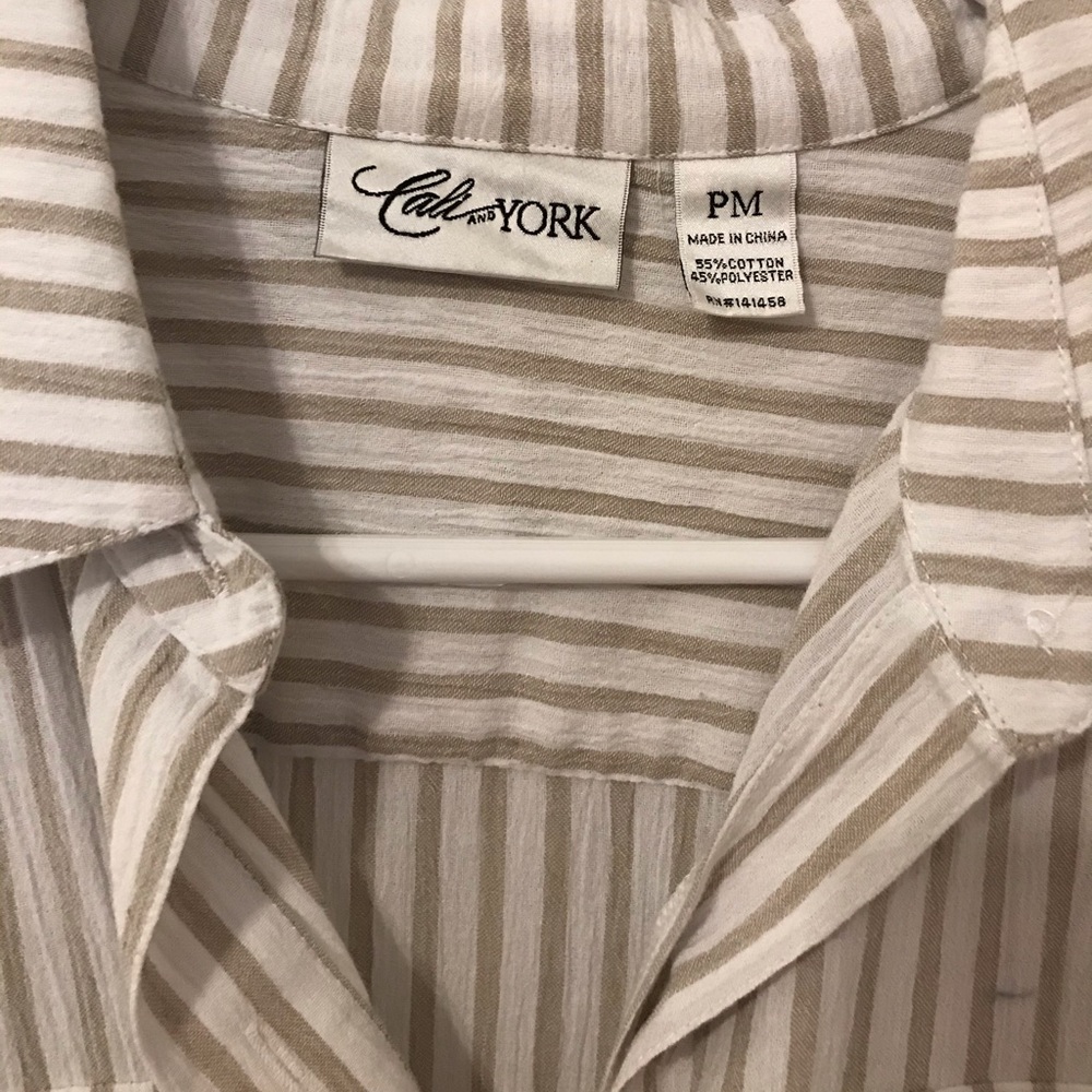 Striped button up - Picture 2 of 2